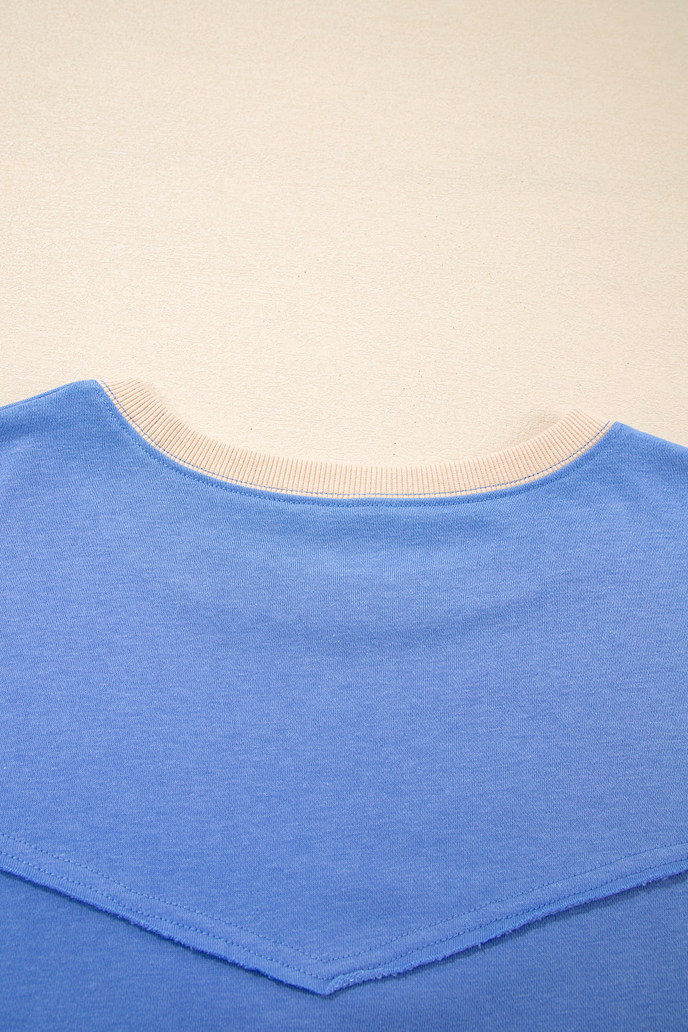 Khaki Exposed Seam Floral Mixed Patchwork Plus Size Top