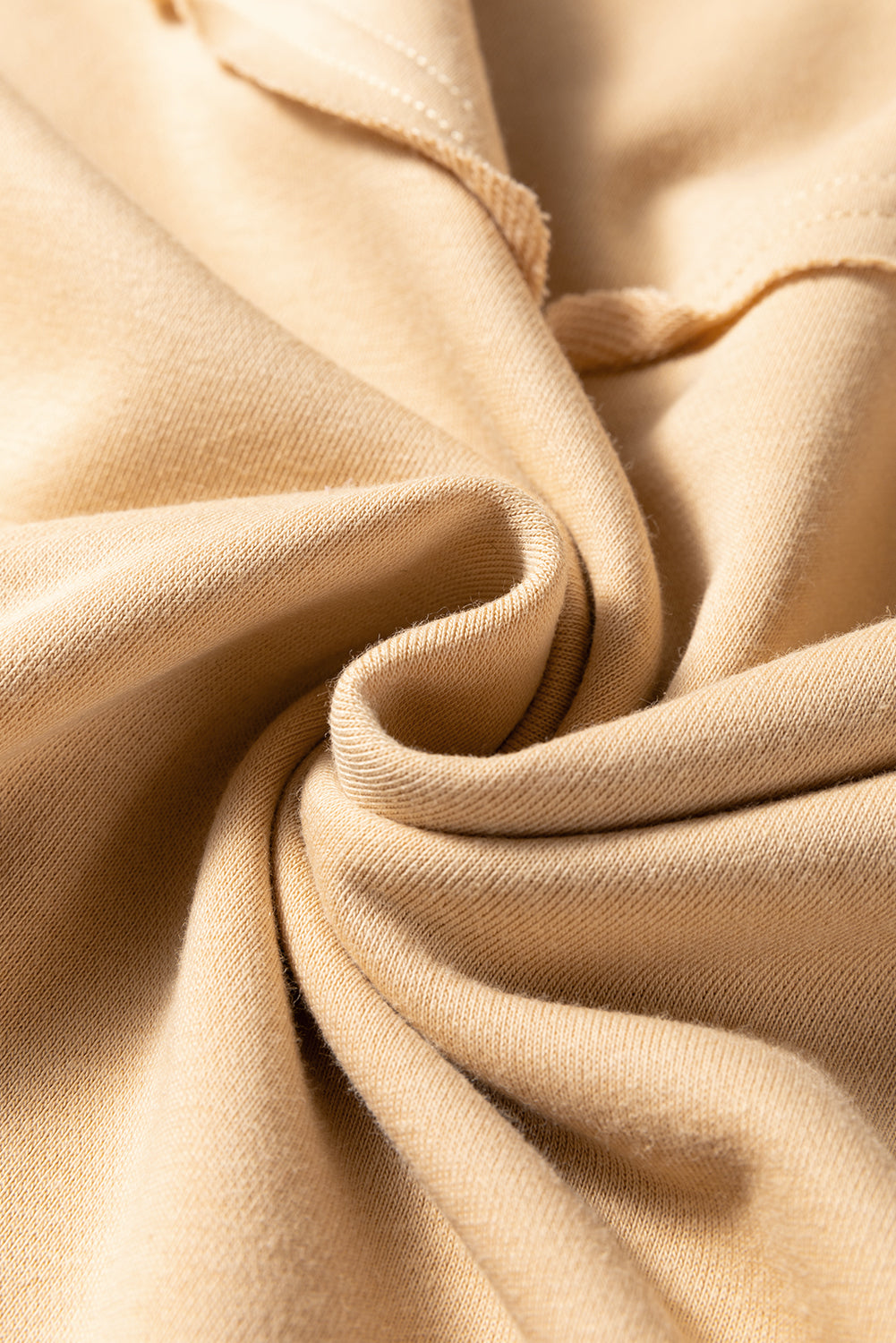 Khaki Exposed Seam Floral Mixed Patchwork Plus Size Top